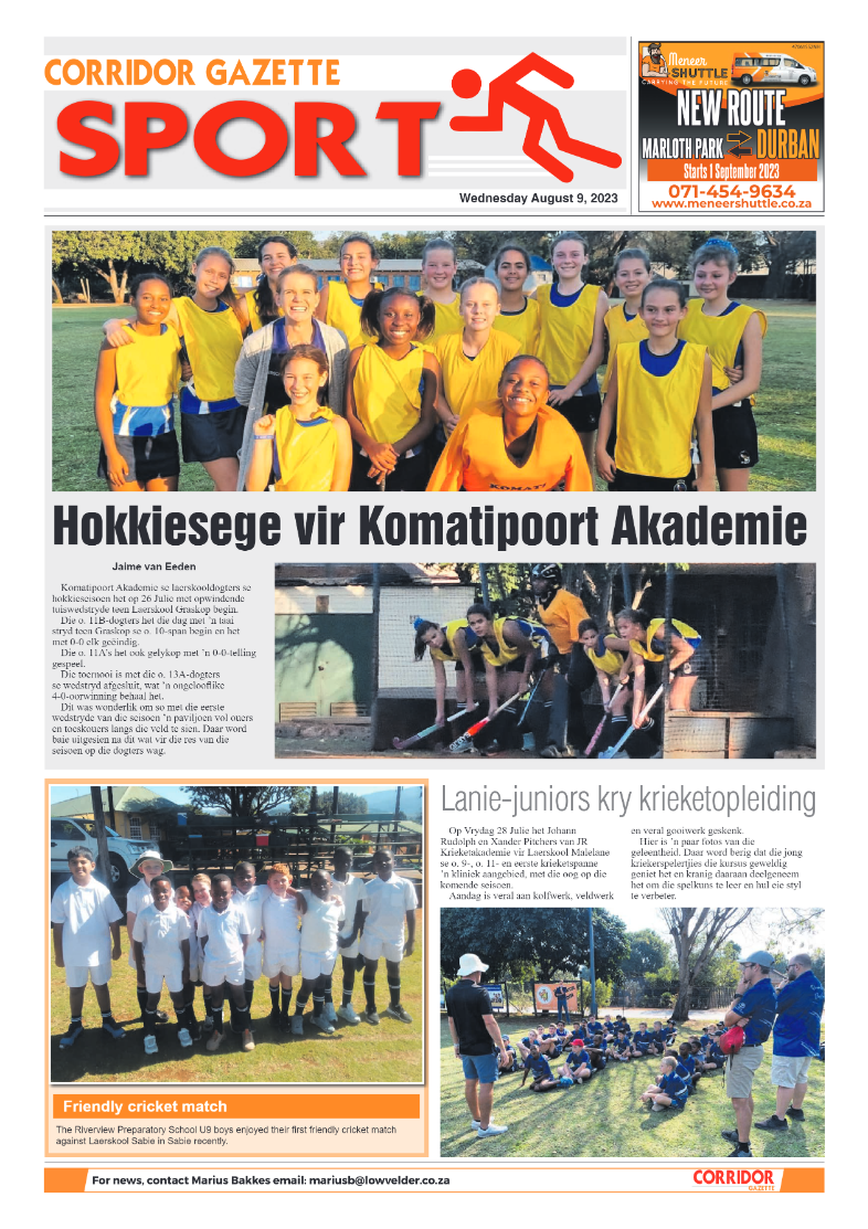 Corridor Gazette 09 August 2023 page 8