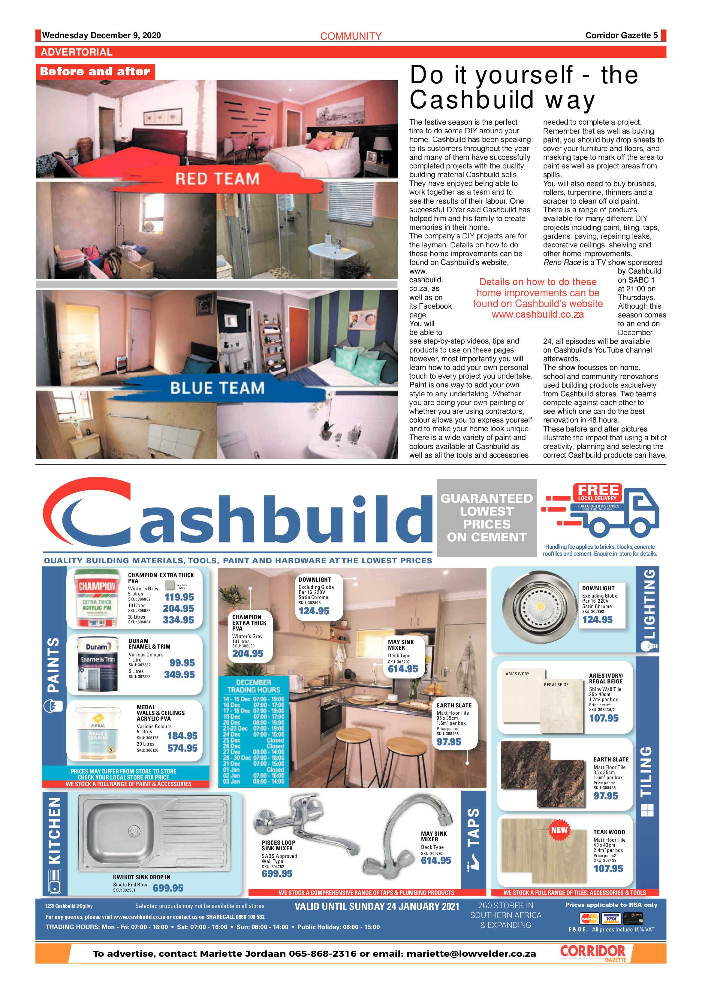 Corridor Gazette 9 December 2020 page 5