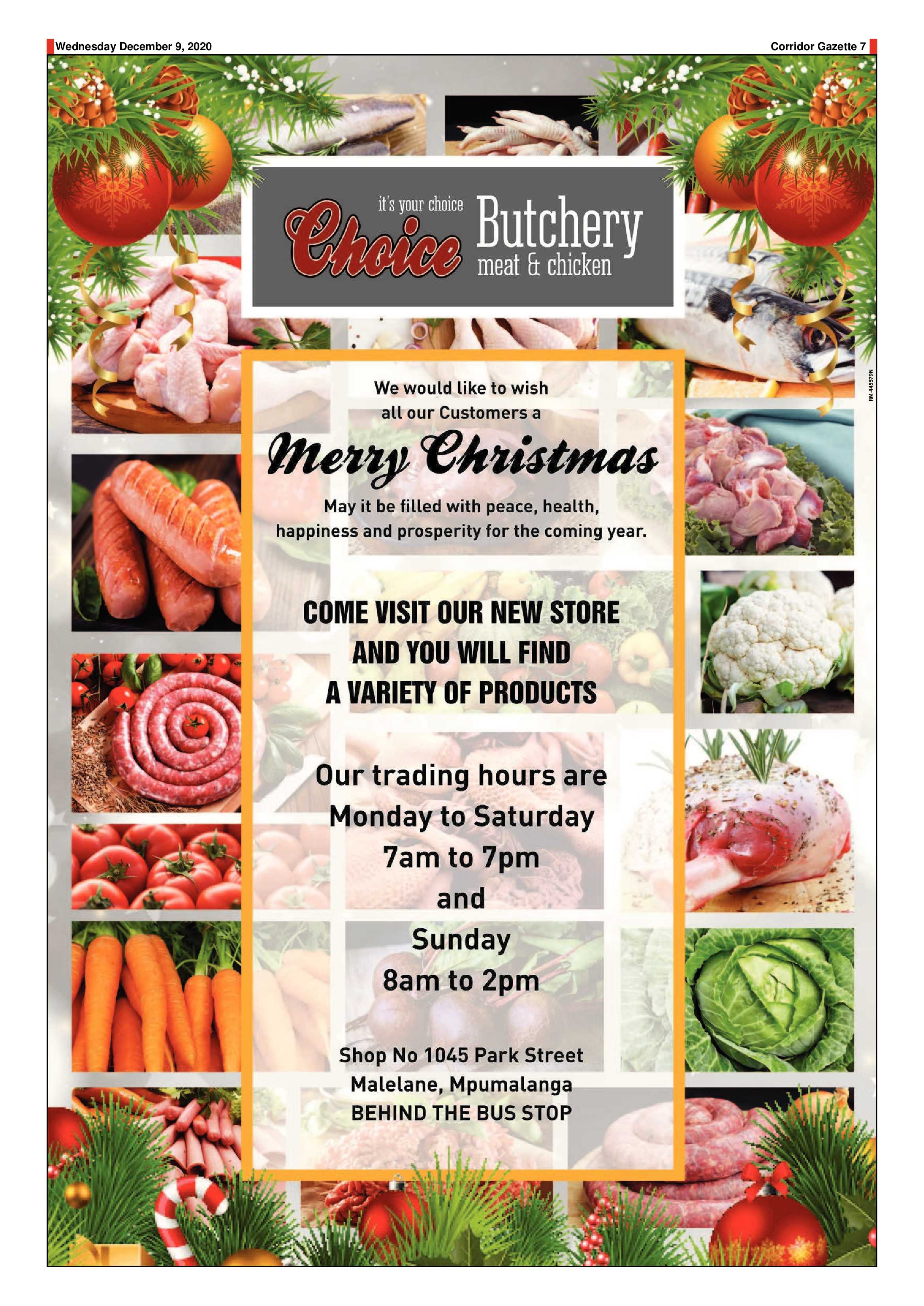 Corridor Gazette 9 December 2020 page 7