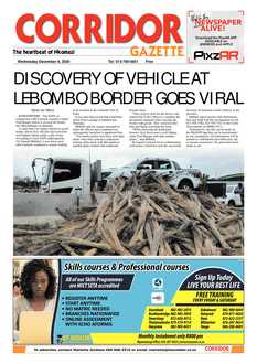 Corridor Gazette 9 December 2020