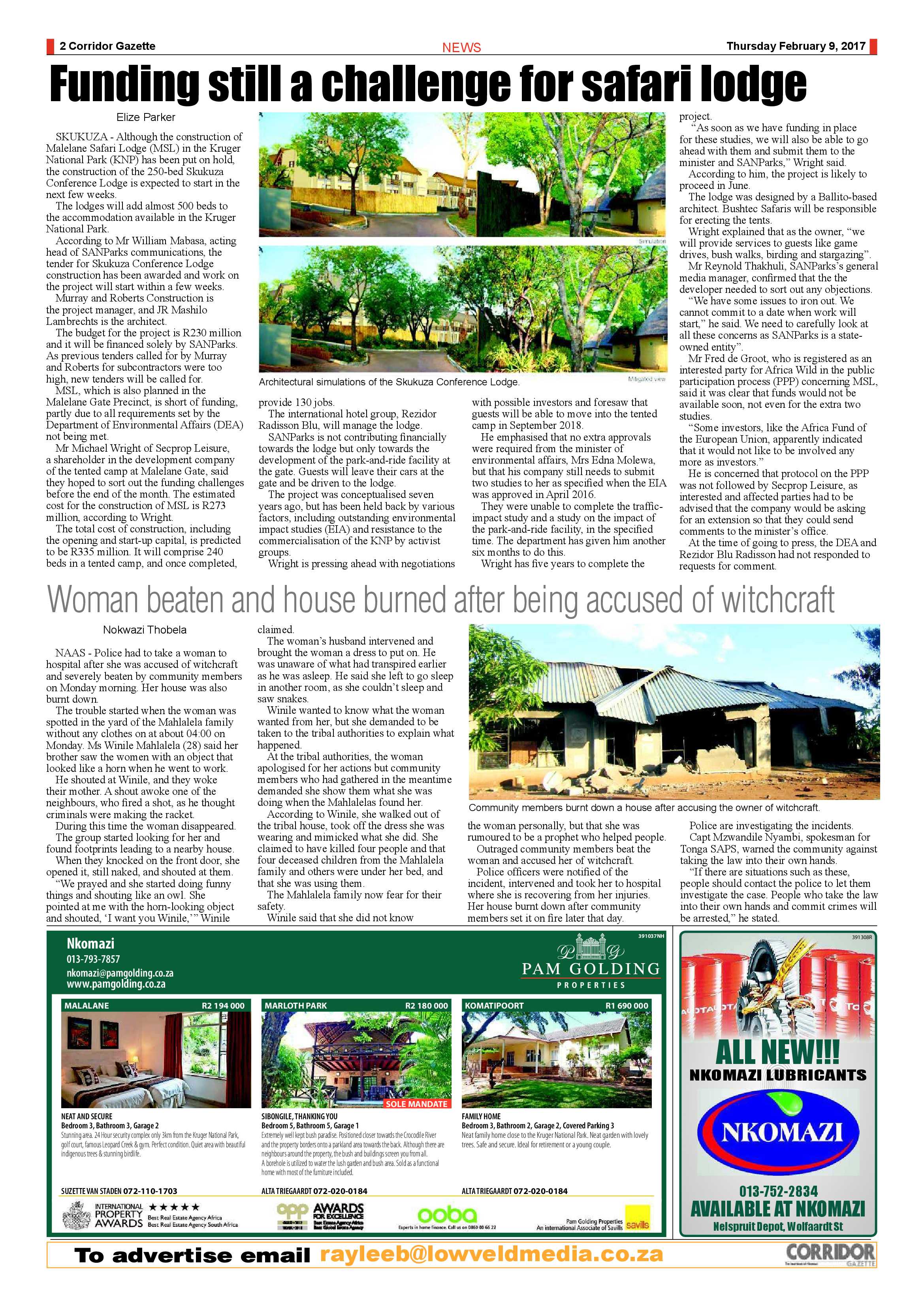 Corridor Gazette 9 February 2017 page 2