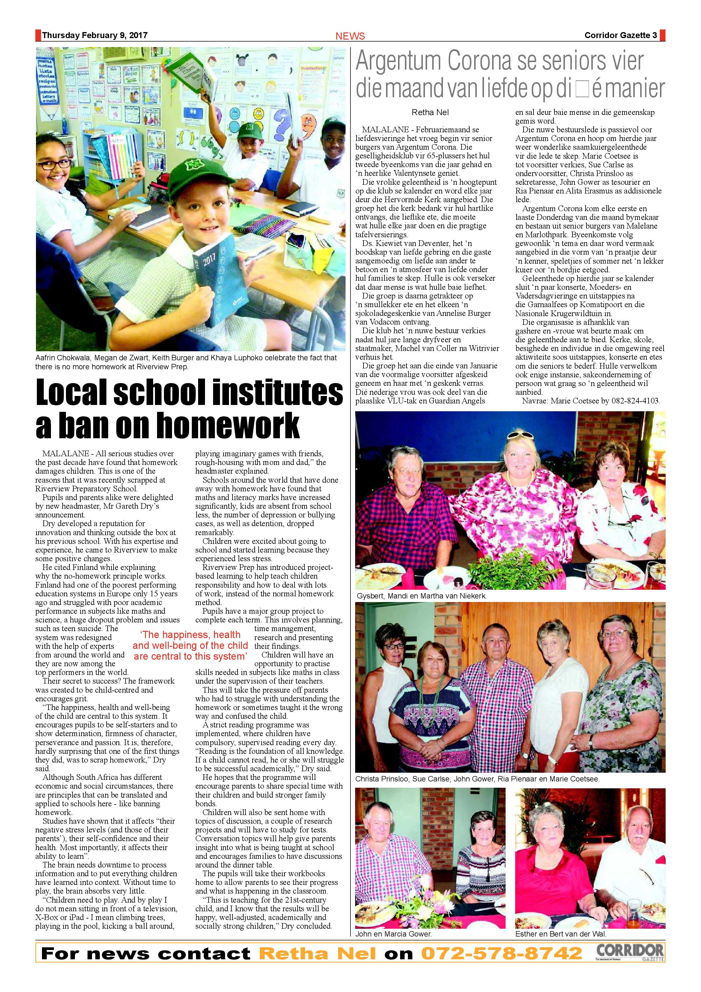 Corridor Gazette 9 February 2017 page 3