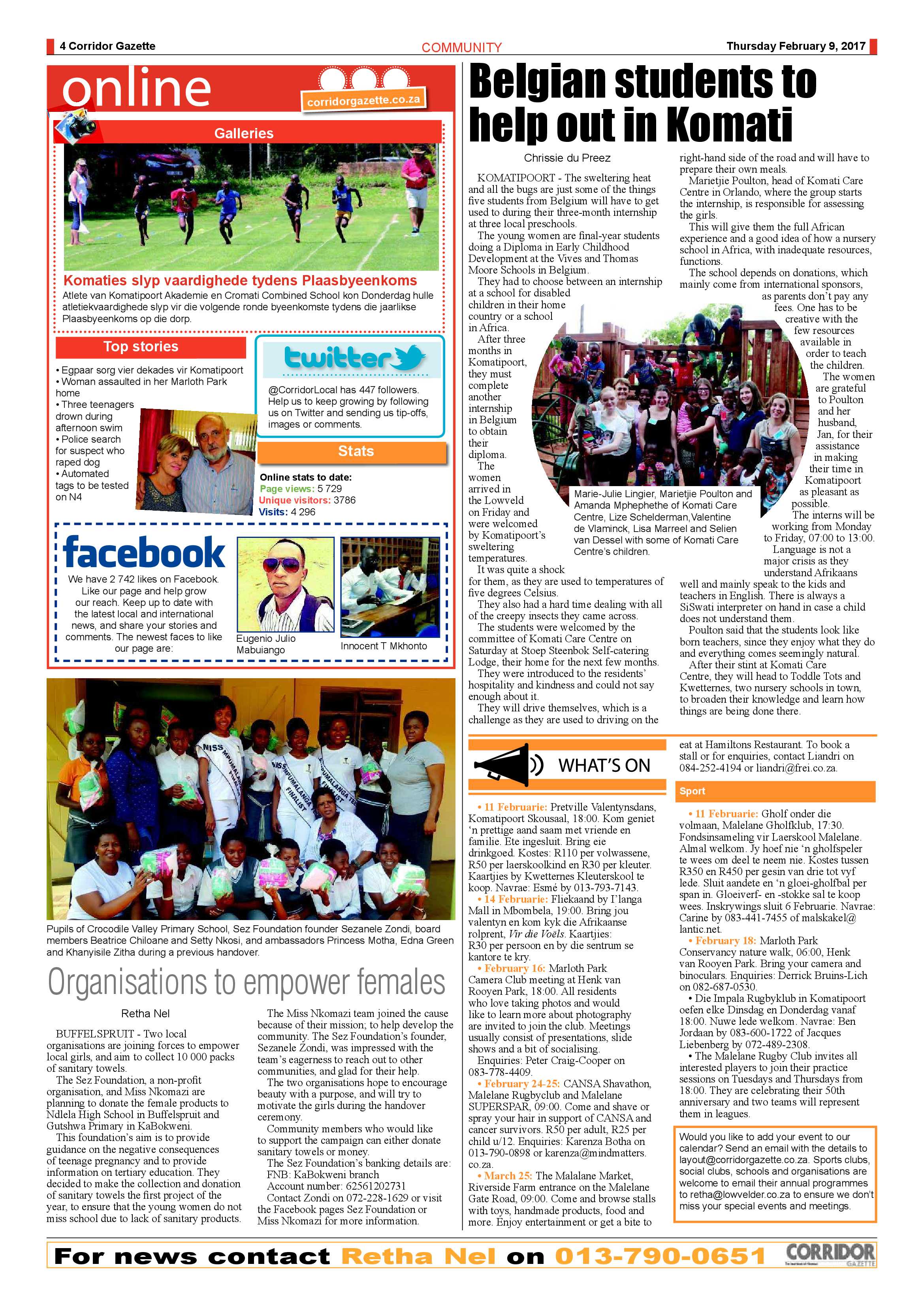 Corridor Gazette 9 February 2017 page 4