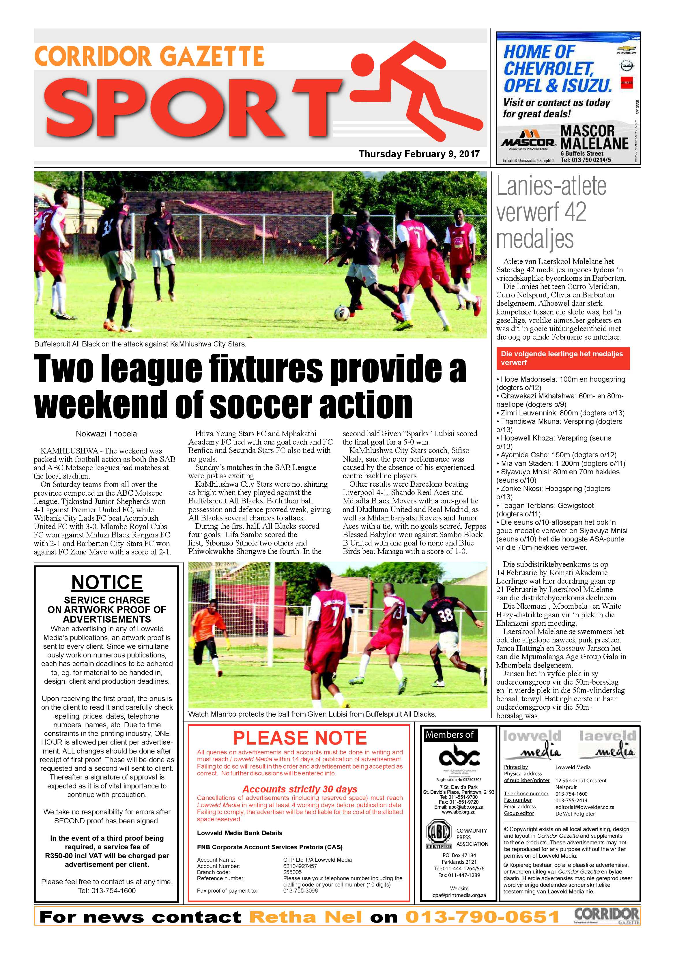 Corridor Gazette 9 February 2017 page 8