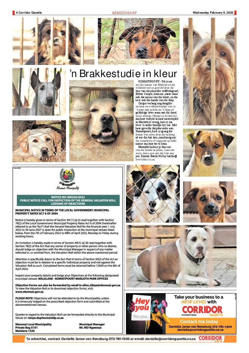 Corridor Gazette 9 February 2022 page 4