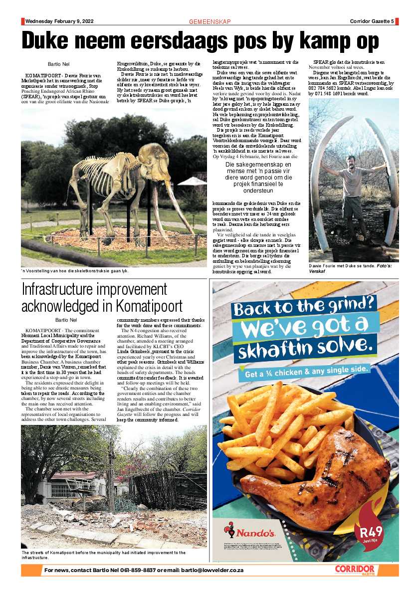 Corridor Gazette 9 February 2022 page 5