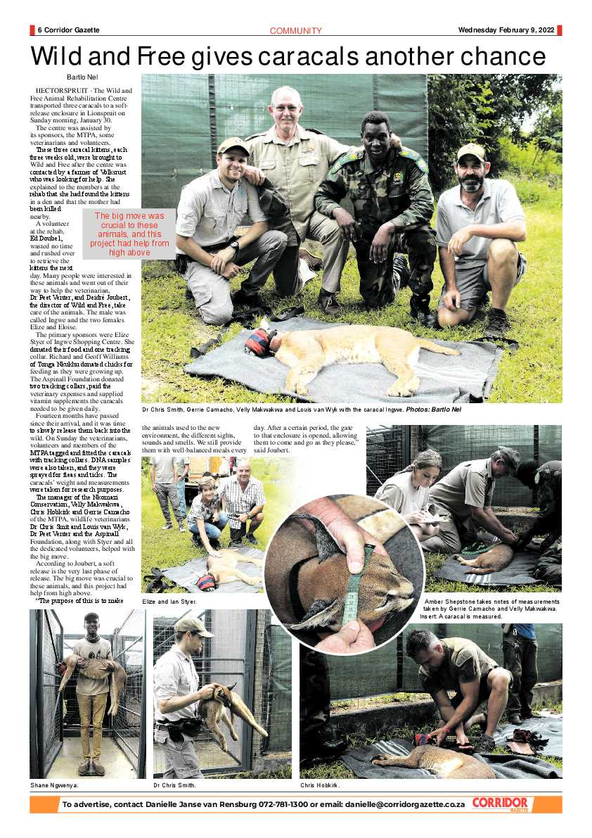 Corridor Gazette 9 February 2022 page 6