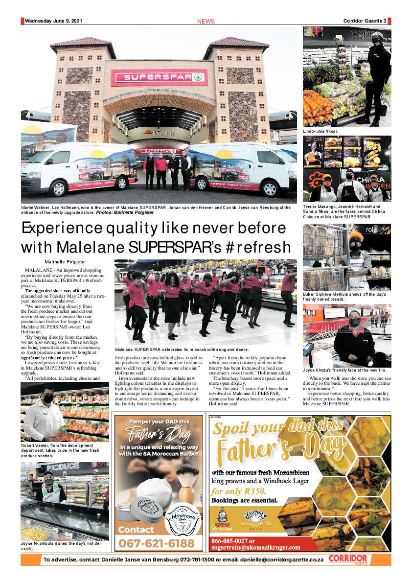 Corridor Gazette 9 June 2021 page 3