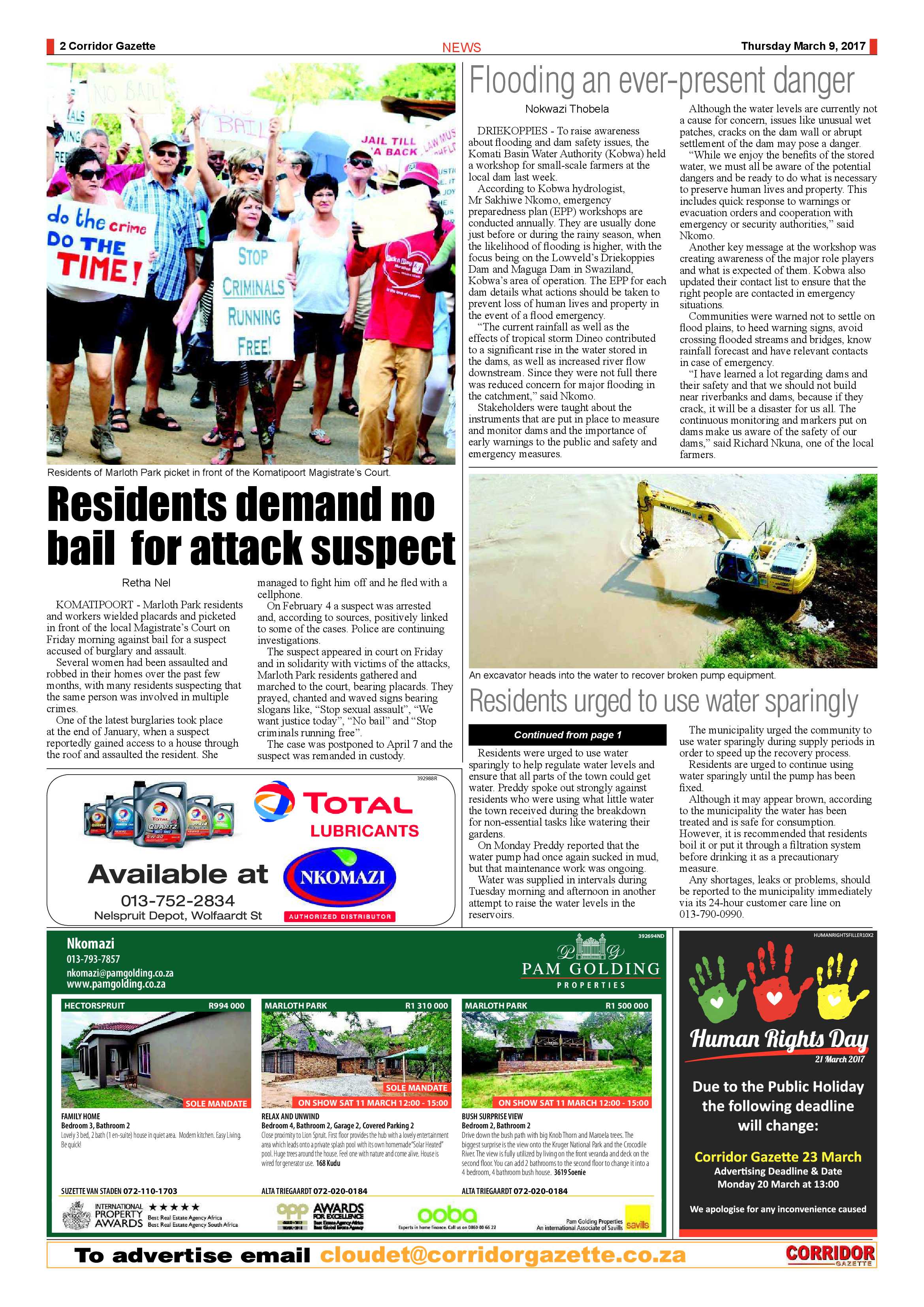 Corridor Gazette 9 March 2017 page 2