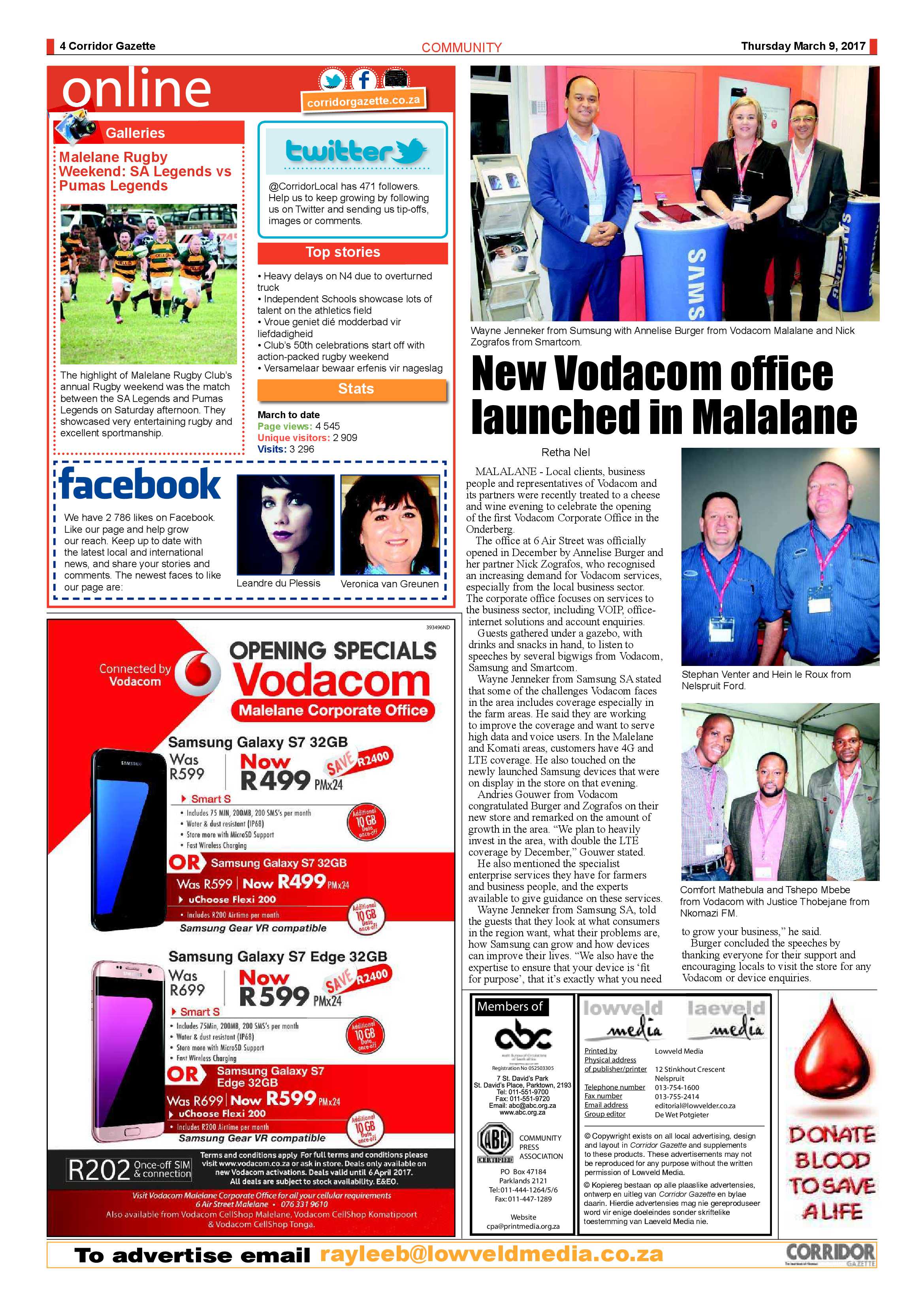 Corridor Gazette 9 March 2017 page 4
