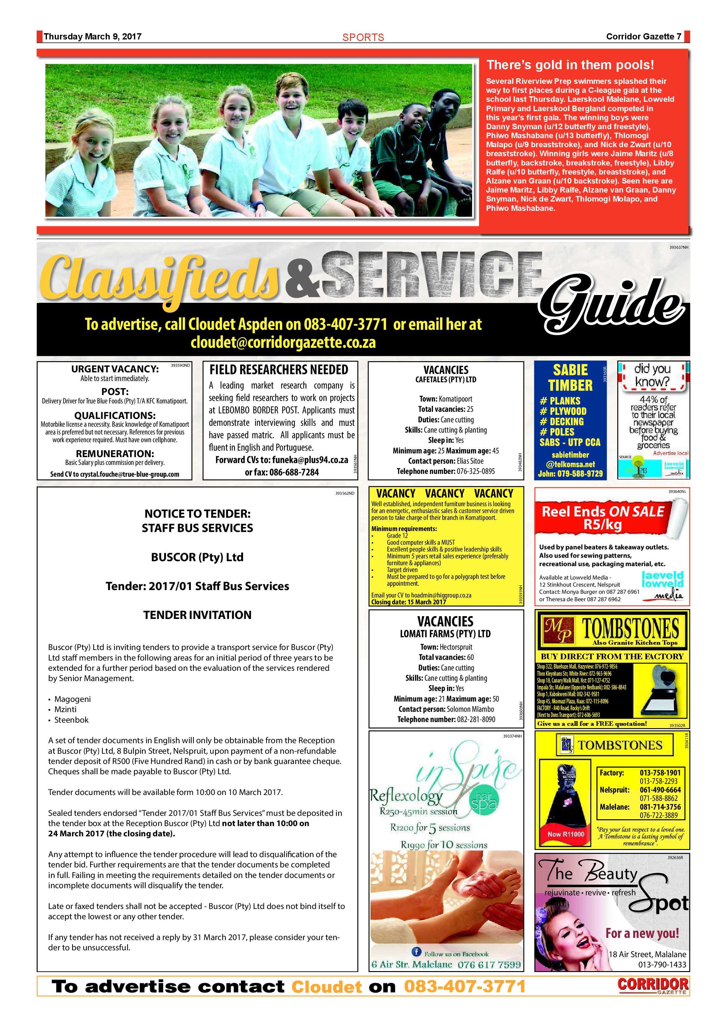 Corridor Gazette 9 March 2017 page 7