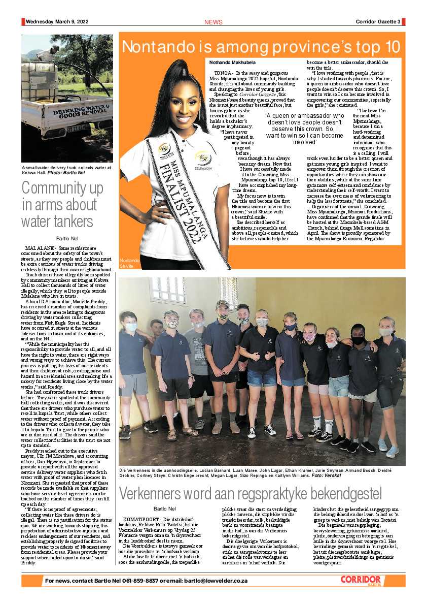 Corridor Gazette 9 March 2022 page 3