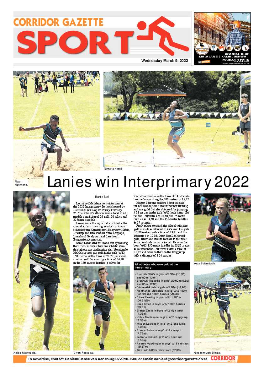 Corridor Gazette 9 March 2022 page 8
