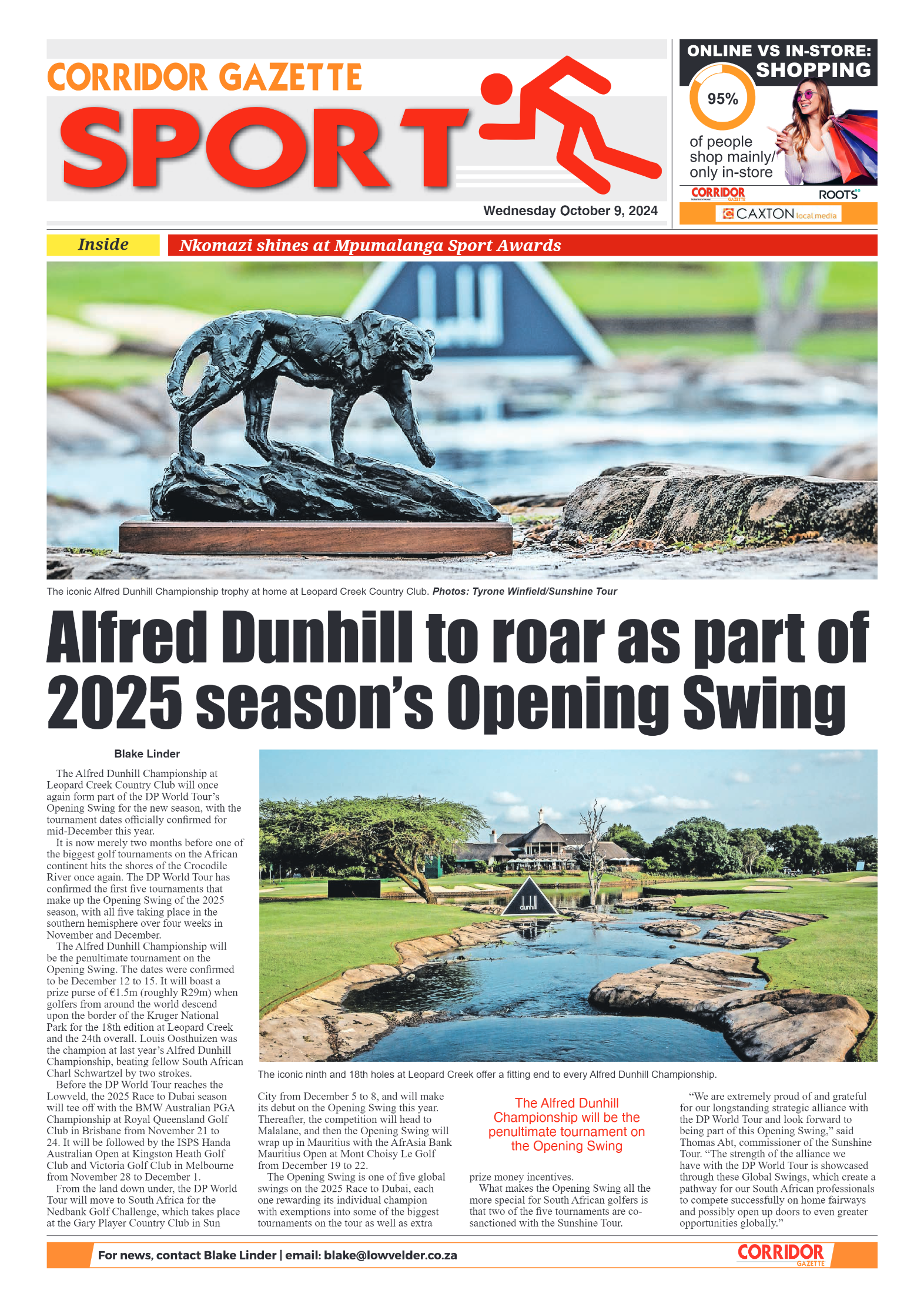 Corridor Gazette 9 October 2024 page 8