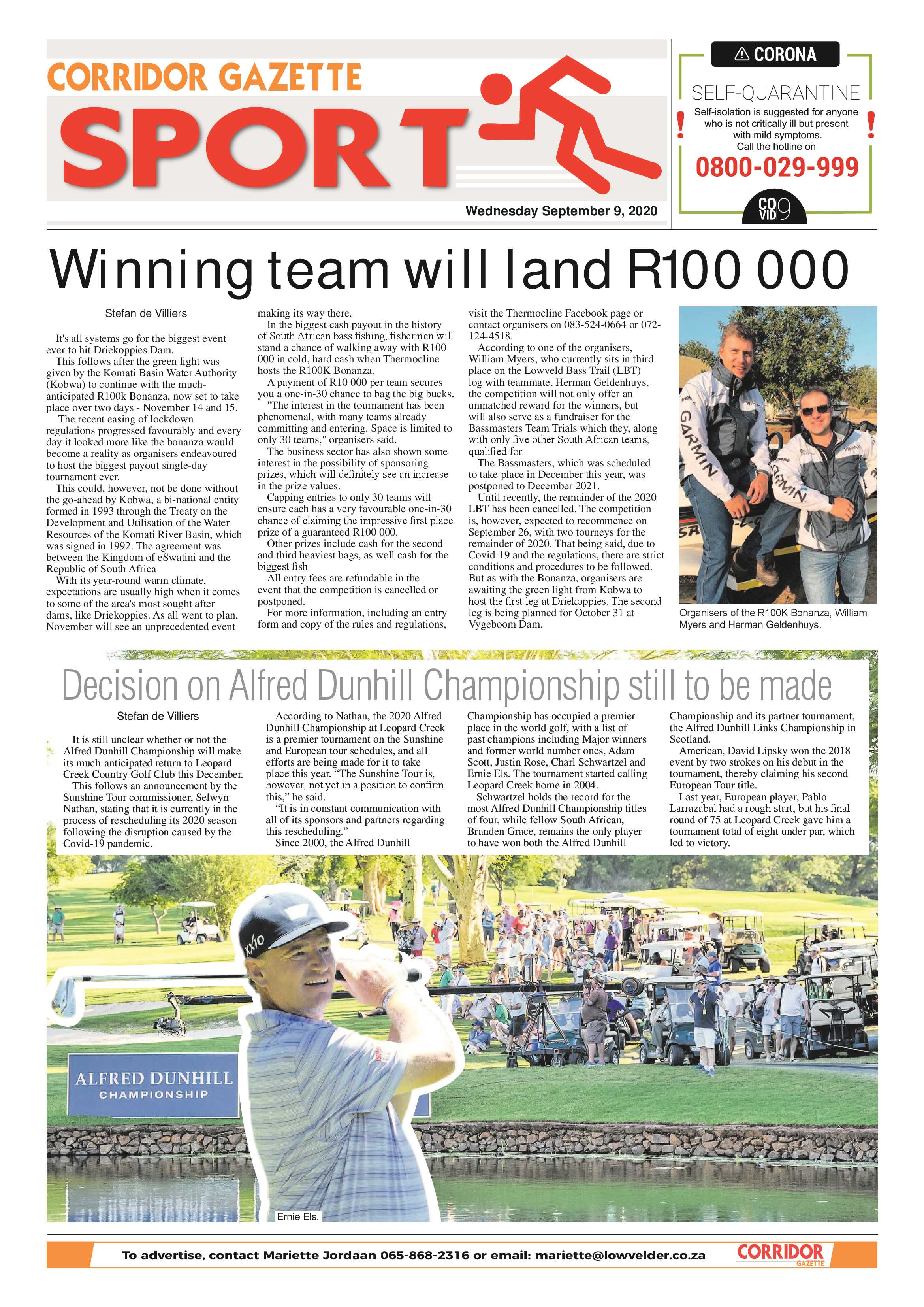 Corridor Gazette 9 September 2020 page 8