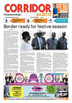 Corridor Gazette 6 December 2018