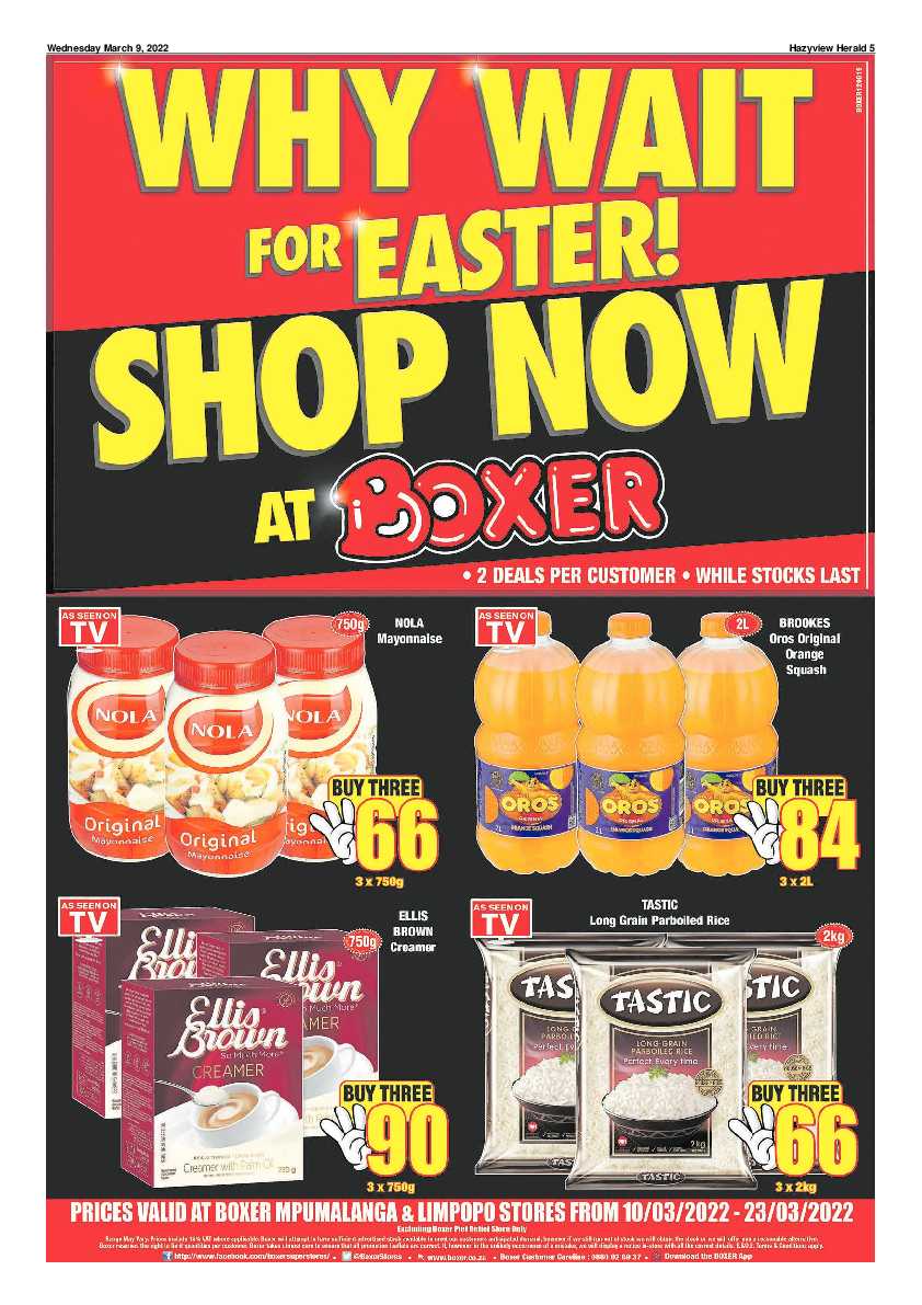Hazyview Herald 9 March 2022 page 5