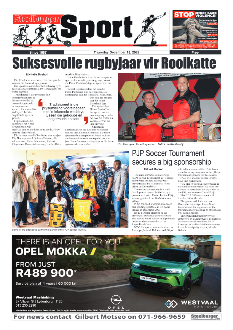 Steelburger News 15 December 2022 page 12