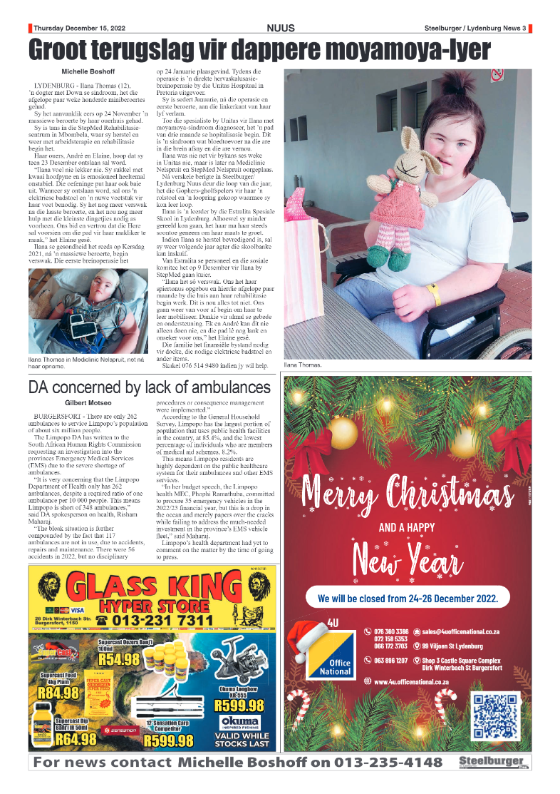 Steelburger News 15 December 2022 page 3