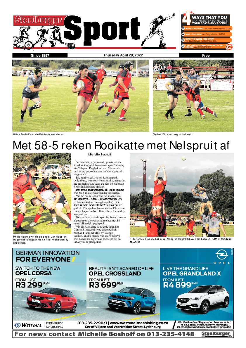Steelburger News 28 April 2022 page 20