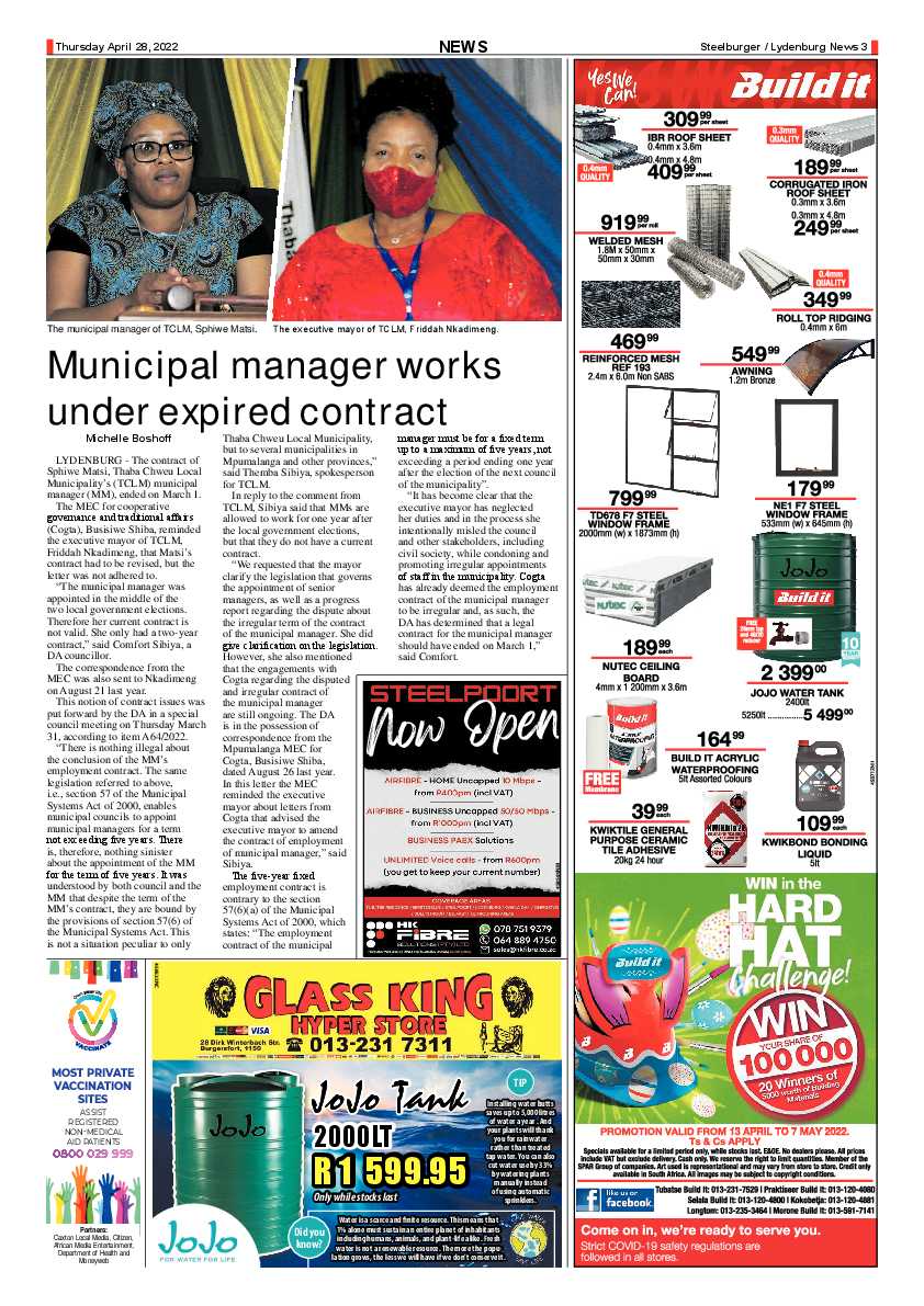 Steelburger News 28 April 2022 page 3