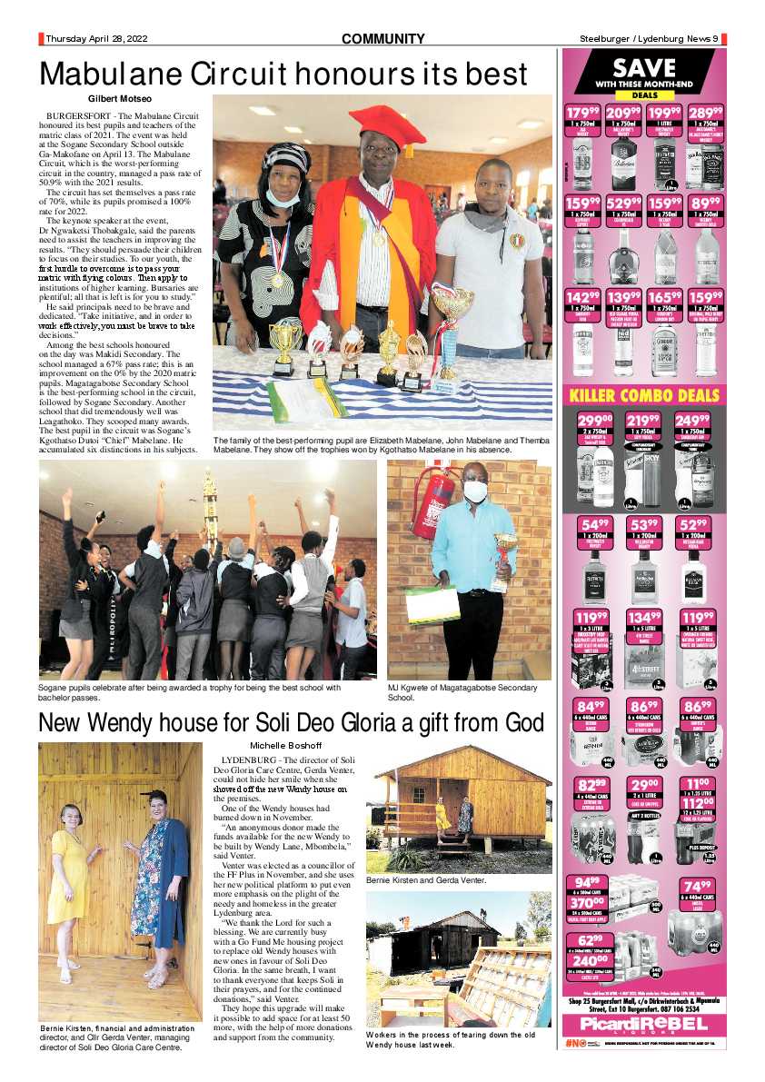 Steelburger News 28 April 2022 page 9